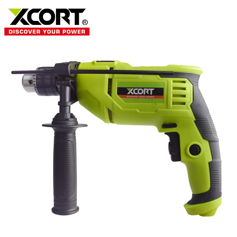 Máy khoan cầm tay dùng điện 800W XCORT Model XJZ04-13 Chức năng khoan búa