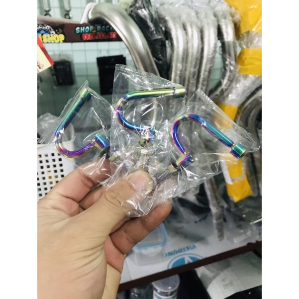 Móc Câu Titan 7 Màu Gắn Các Loại Xe