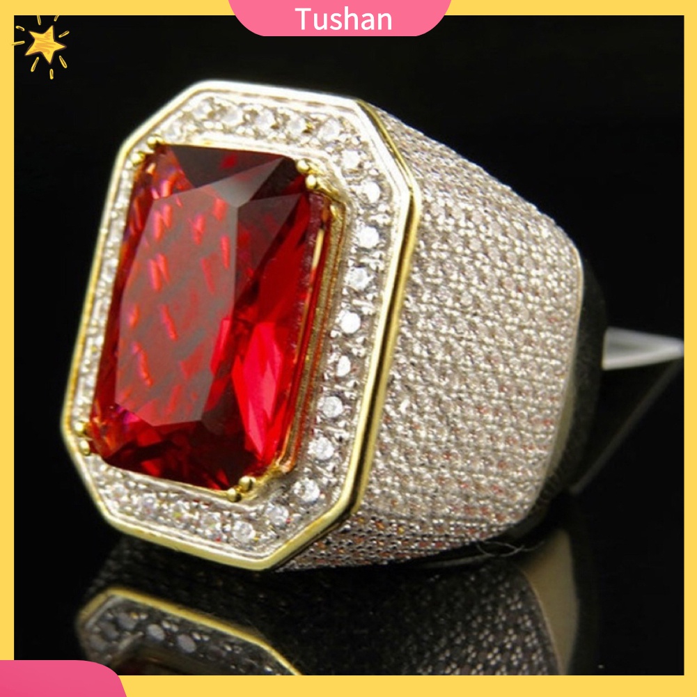Nhẫn Đính Đá Thời Trang Dành Cho Nam Và Nữ