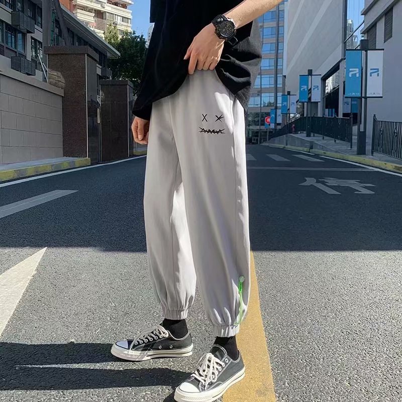 Quần dài thể thao ống rộng thời trang hiphop cá tính cỡ S-3XL