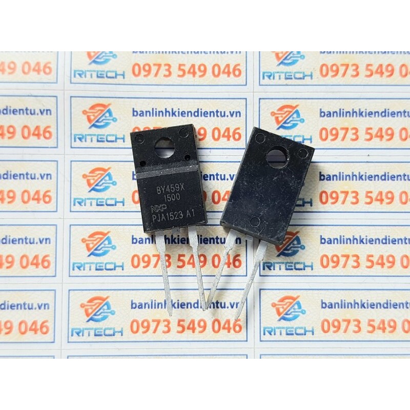 [Combo 3 chiếc] BY459X-1500, BY459-1500 Diode 12A/1500V TO-220