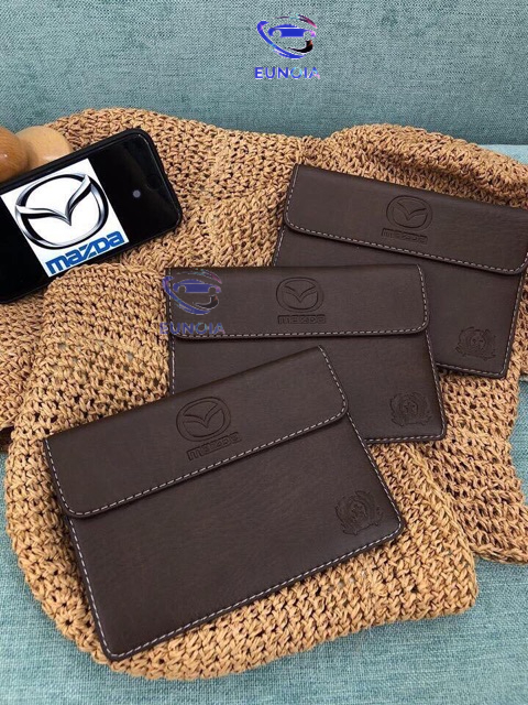 ( mẫu mới) ví đựng giấy tờ xe ô tô - ví kia morning - cerato - soluto - sorento - sedona