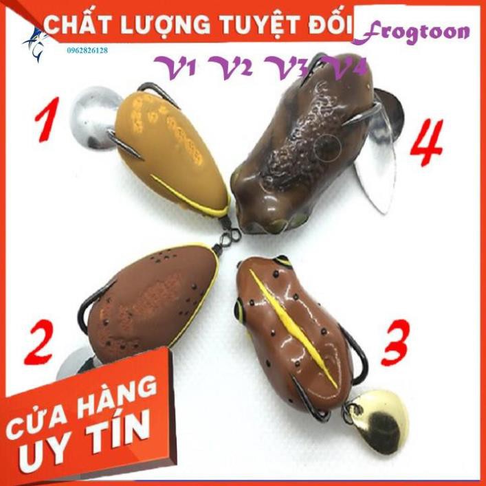 Mồi câu cá lóc [Made in Thái Lan]  Frogtoon V1 V2 V3 V4