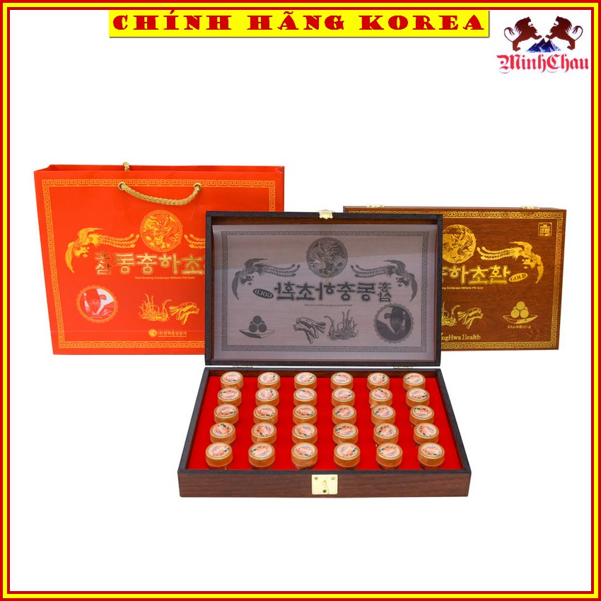 Viên Hồng Sâm Đông Trùng Hoàng Đế Hàn Quốc