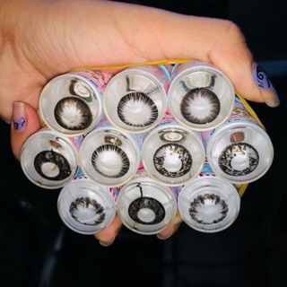 Combo lens sale: lens + ngâm + nhỏ mắt +khay