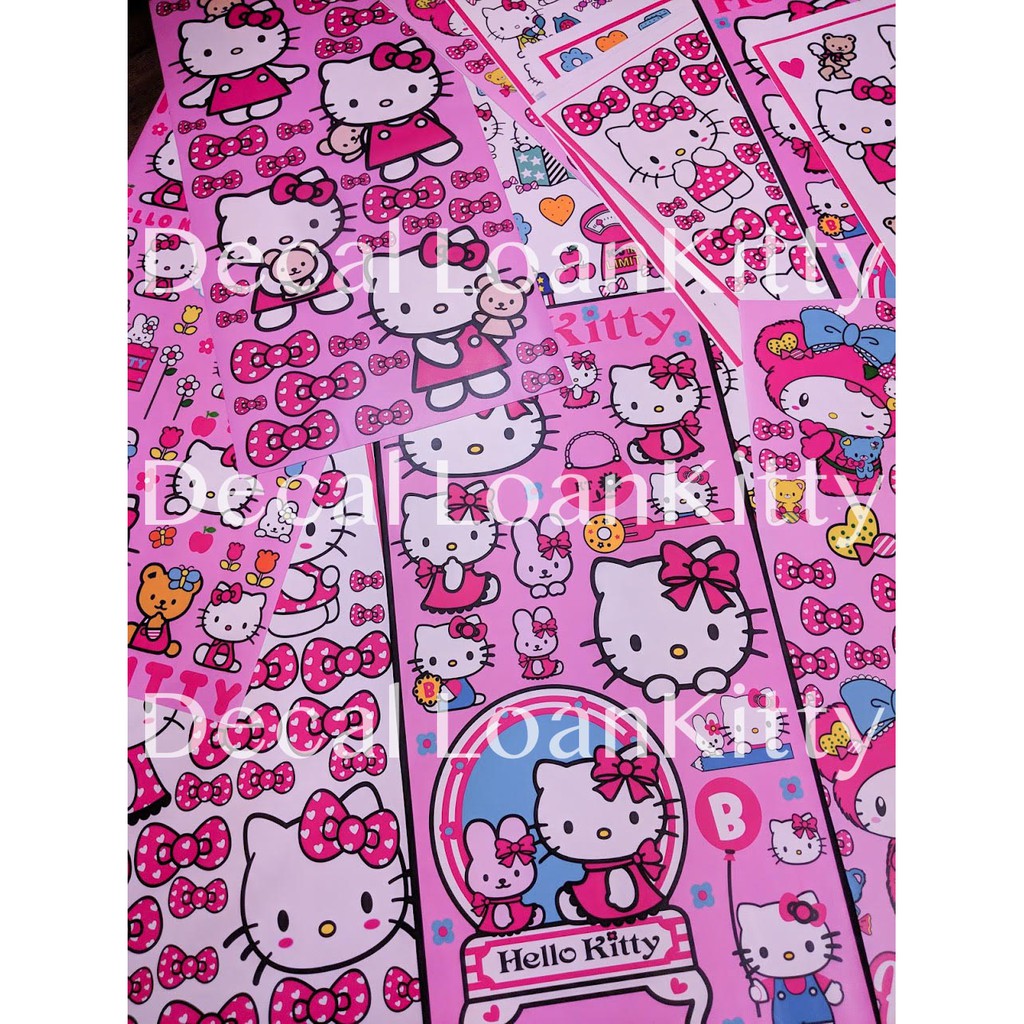 🌸LoanKitty🌸 Decal dán HelloKitty cắt lẻ ra từng hình để dán nha | BigBuy360 - bigbuy360.vn