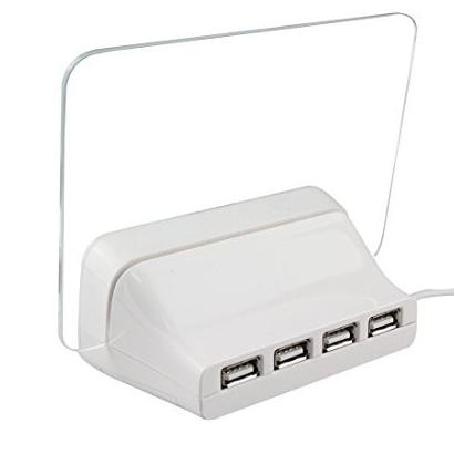 Đồng Hồ Báo Thức Điện Tử Tích Hợp Đèn LED Và Cổng USB HUB