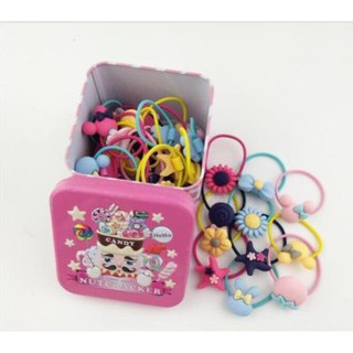  Hộp chun buộc tóc cho bé loại 30 chun 