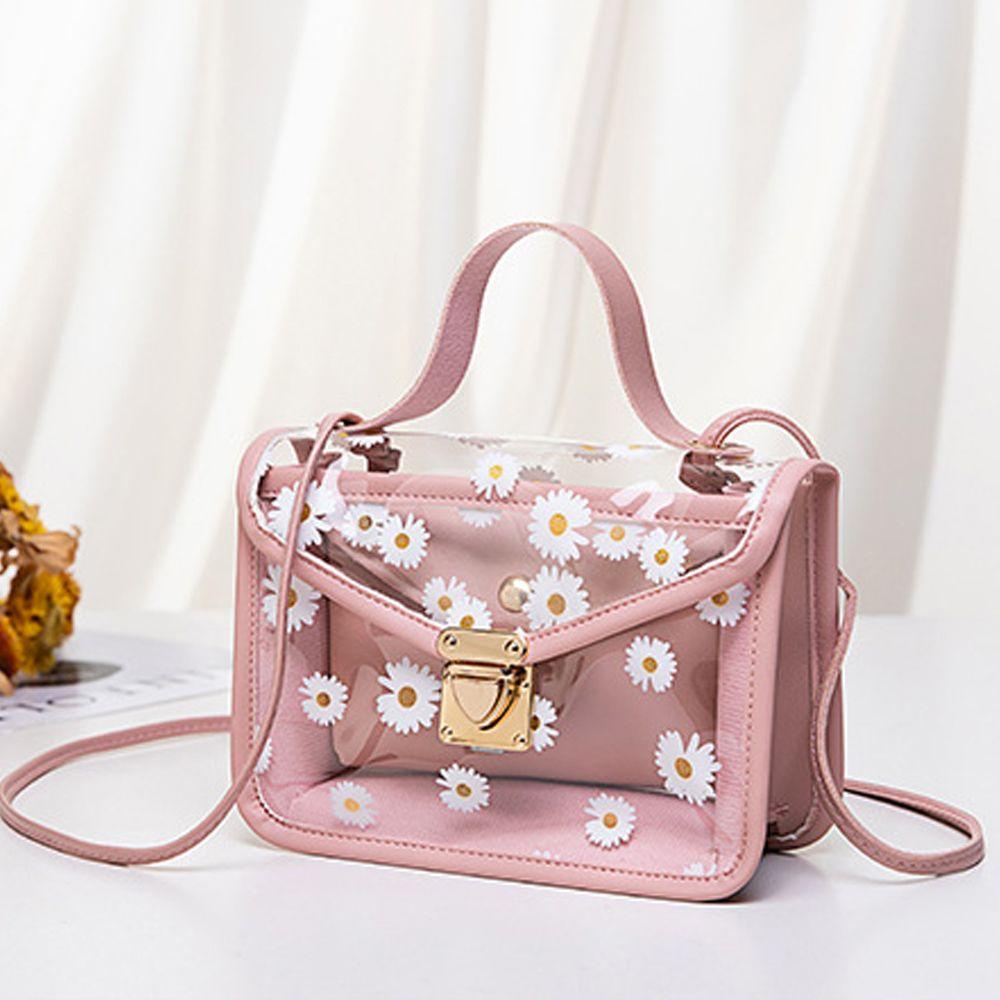 Túi Đeo Chéo Vai Họa Tiết Hoa Cúc Thời Trang Sành Điệu Cho Nữ