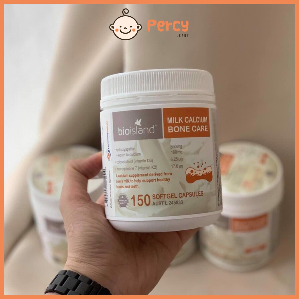 Viên Uống Bổ Sung Canxi Bioisland Milk Calcium Bone Care 150 viên