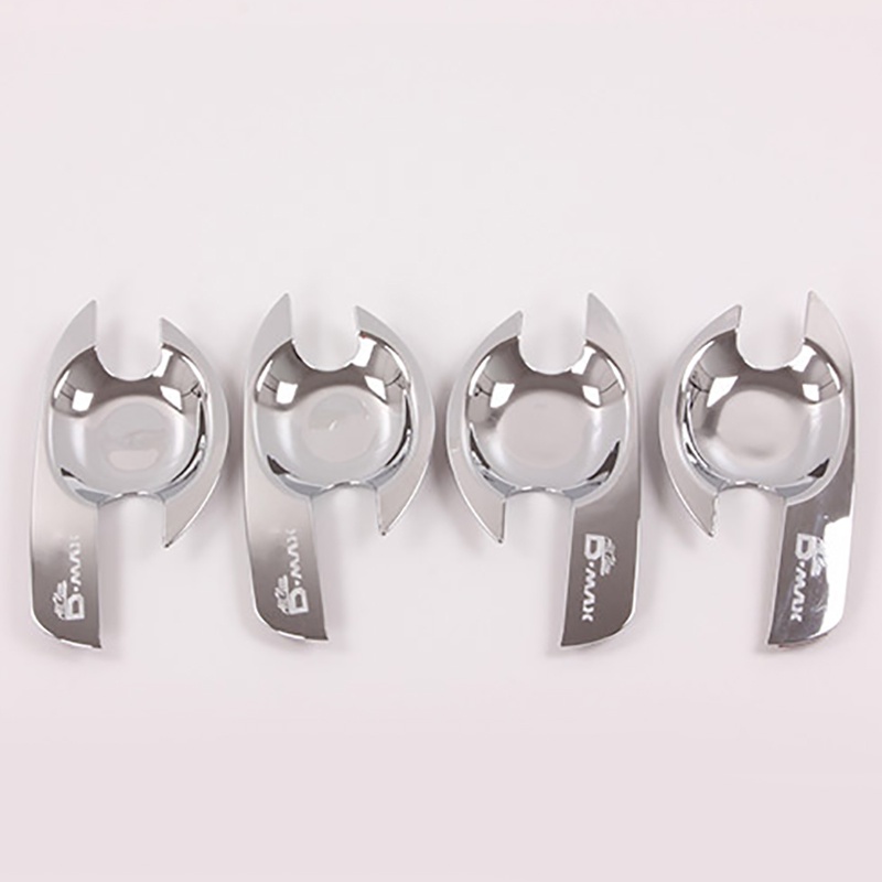 Set 4 Ốp Bọc Tay Nắm Cửa Xe Hơi Bằng Crom ABS Chuyên Dụng Cho ISUZU D-MAX 2012-2018 2015