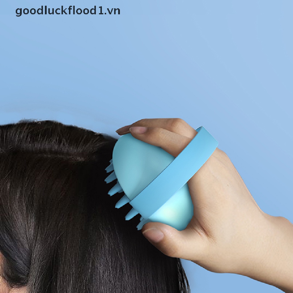 Lược Silicone Mát Xa Đầu Tiện Dụng