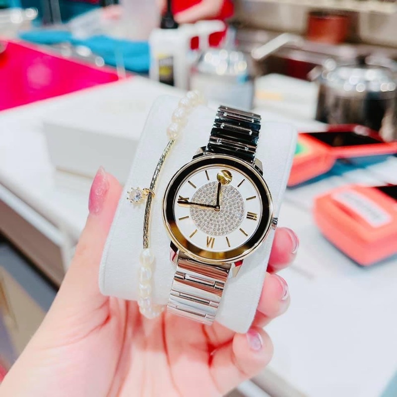 ĐỒNG HỒ NỮ CHÍNH HÃNG Movado Bold 3600660 Quartz