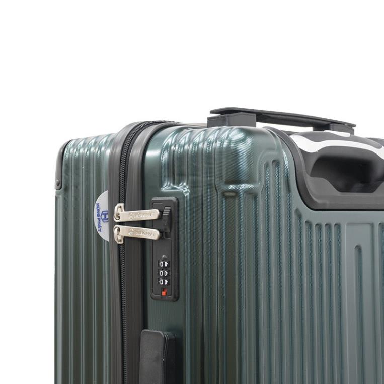 Vali kéo cao cấp HUNGPHAT-607 bo góc kim loại kích thước 20, 24 inch chính hãng Hùng Phát - Bảo hành 5 năm