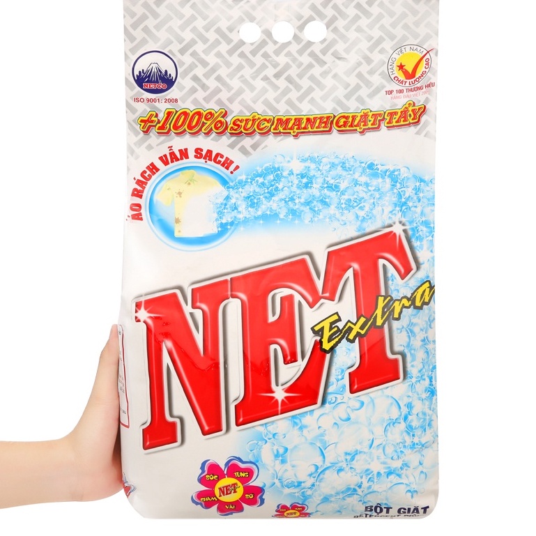 Bột giặt Net Extra 6kg Hương Hoa