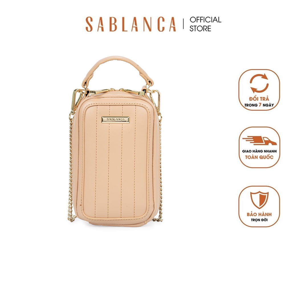 Túi đeo chéo nữ mini dáng đứng SABLANCA SD0116