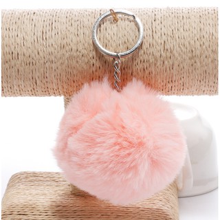 Móc khóa cục bông cute
