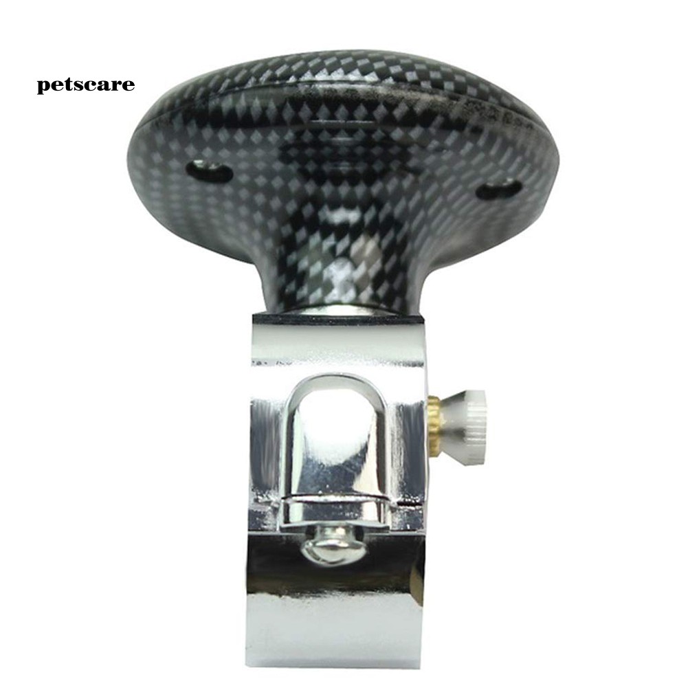 Núm xoay trợ lực gắn vô lăng xe hơi bằng sợi carbon