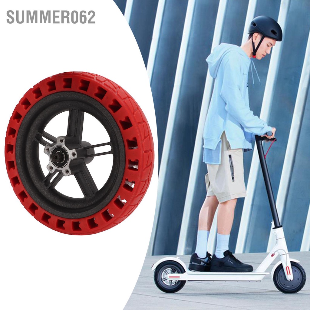 Summer062 LYH L009 Trung tâm lốp xe điện cho máy 8.5 inch Bộ phận thay thế giảm xóc rắn Xiaomi M365 1s Lite