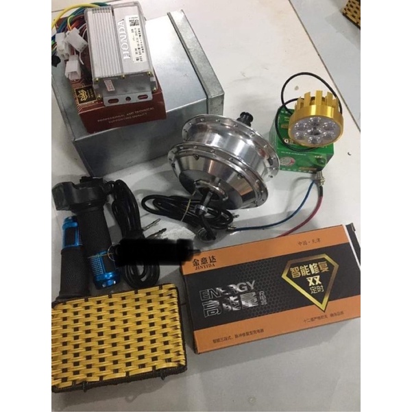 bộ chế xe đạp thành xe điện