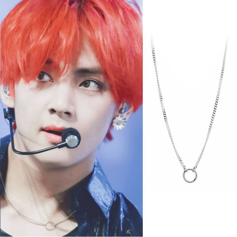 [ORDER] DÂY CHUYỀN MẶT NHẪN TITAN CHEAP MOMENT TAEHYUNG (BTS)