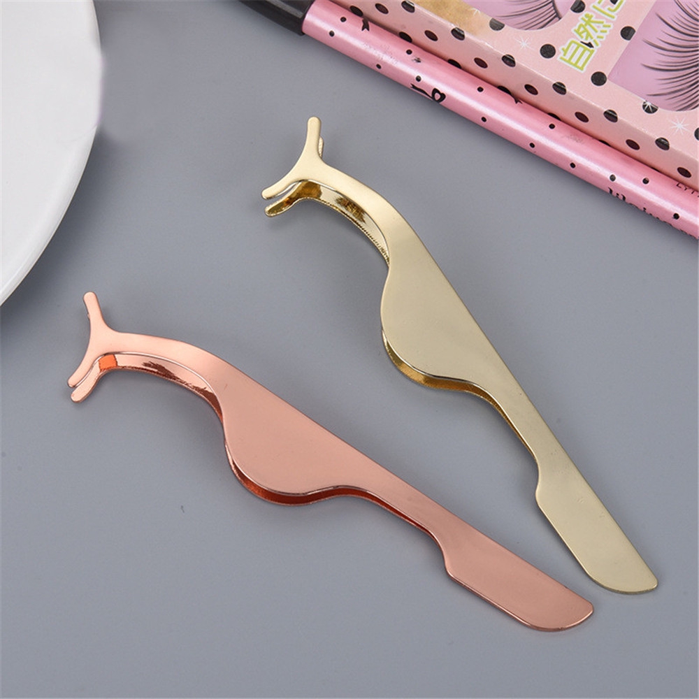 [Hàng mới về] Nhíp gắn lông mi giả bằng thép không gỉ tùy chọn màu sắc