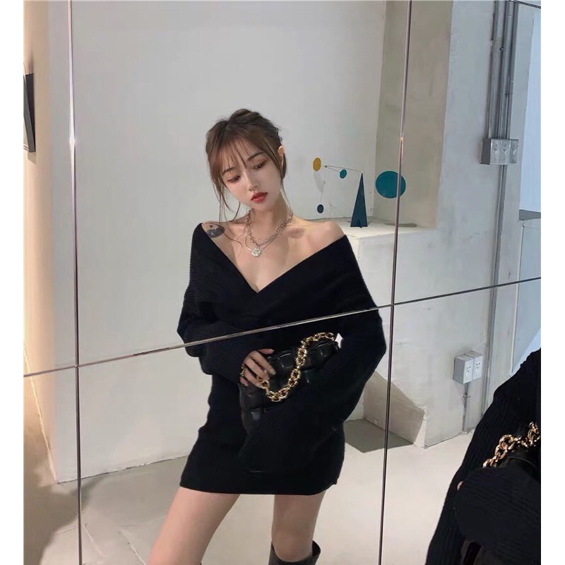 Len body trễ vai hàng Quảng Châu