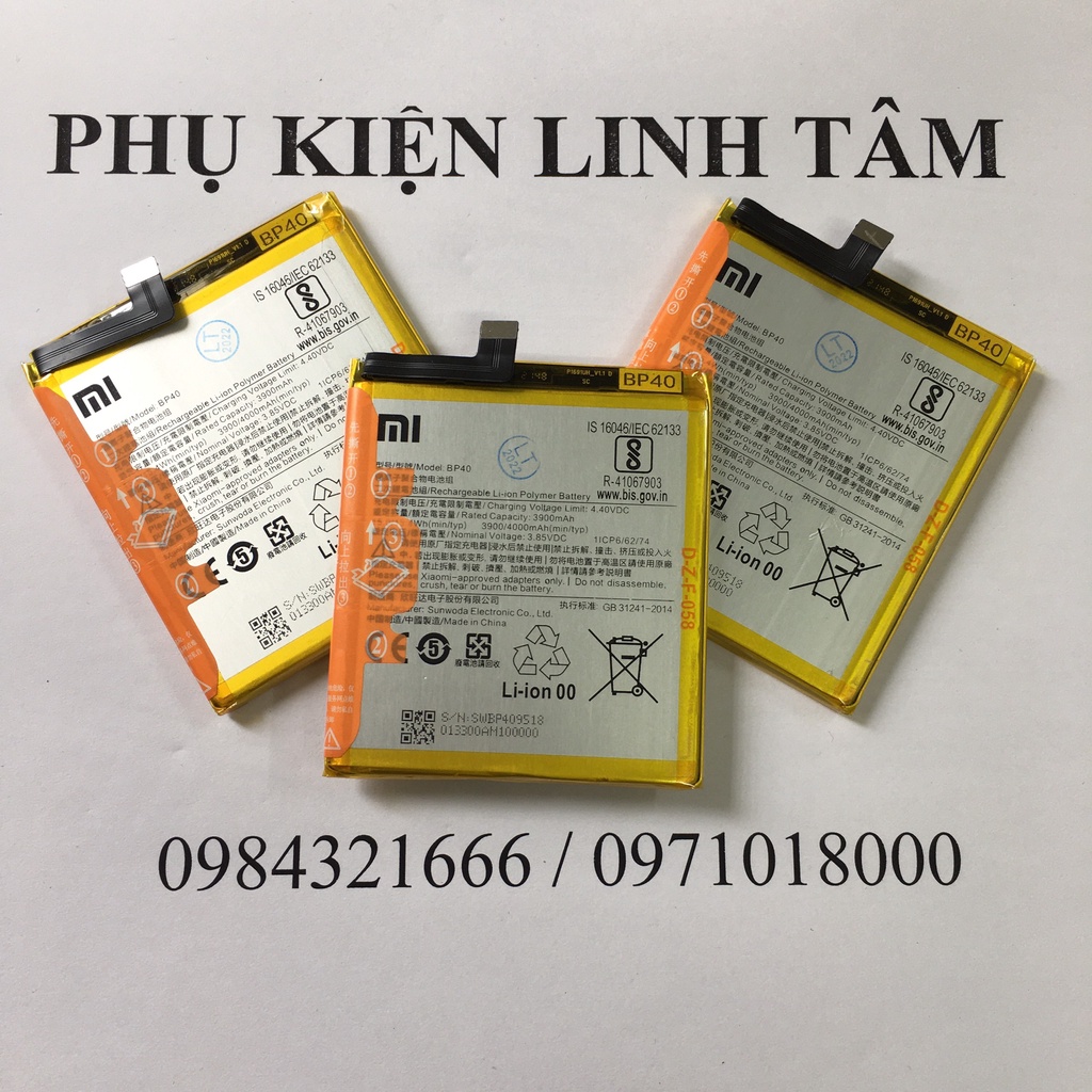 Pin zin Xiaomi redmi k20 pro BP40