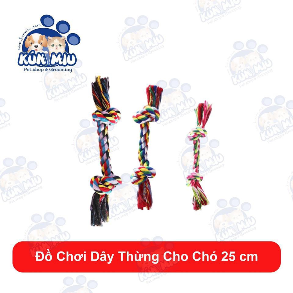 Đồ chơi dây thừng cho chó 25cm,15cm