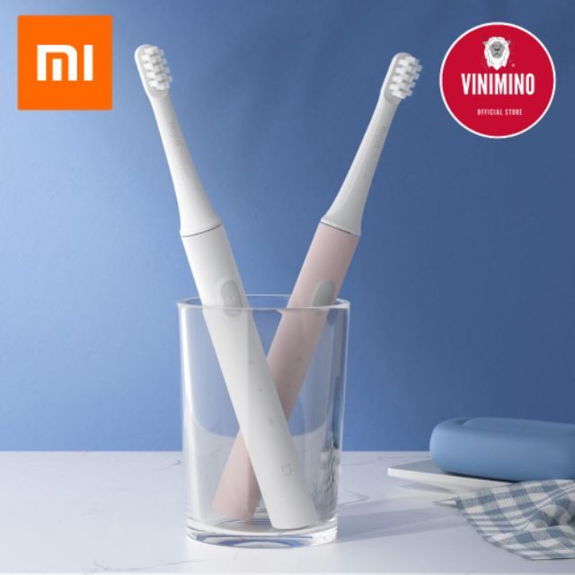 Bàn chải đánh răng điện Xiaomi Mijia T100 (pin sạc) - kháng nước ipx7 | Vinimino