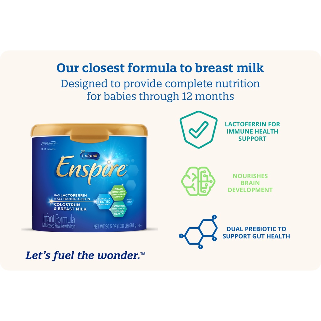 Sữa bột Enfamil Enspire Infant Formula 581g