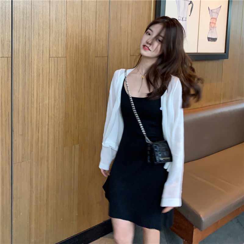 Áo Khoác cardigan Dệt Kim Chống Nắng Thời Trang Cho Nữ