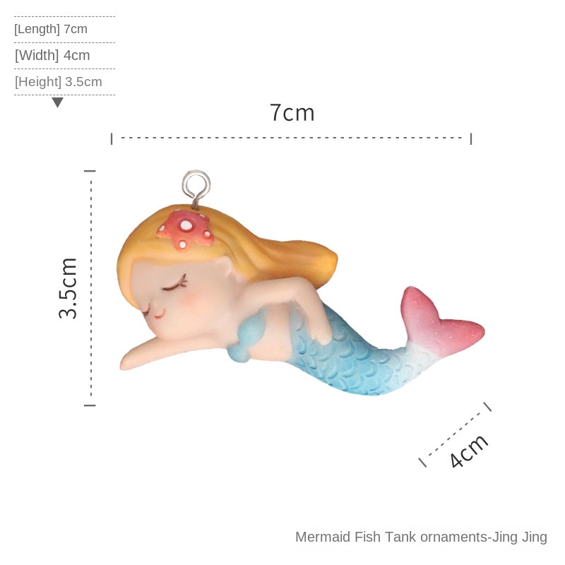 Đồ Trang Trí Hồ Cá Hình Hoạt Hình Sáng Tạo