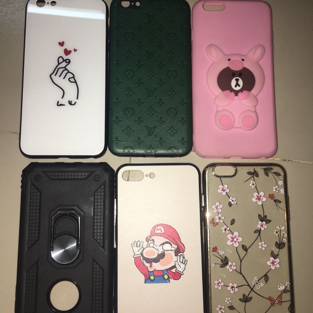 Đồng giá 20k. Trọn Combo 6 Ốp Lưng cho ipon 6SLus.