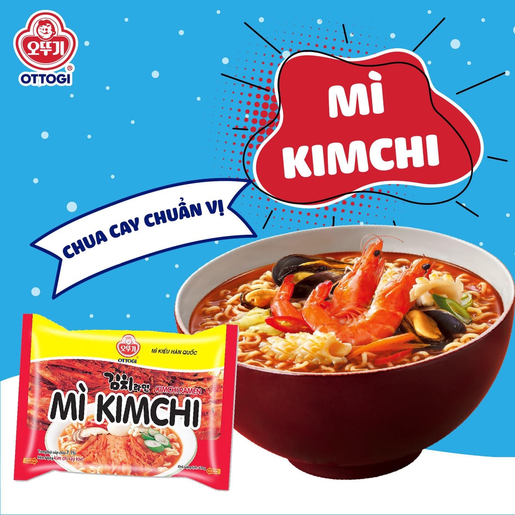 Mì kim chi Ottogi 120g