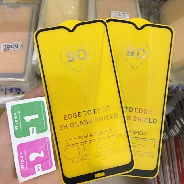 Cường lực xiaomi Redmi 8A full 5D không chấm liti, full 9D toàn màn hình