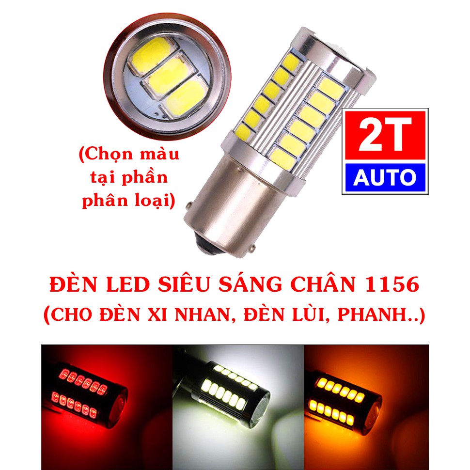 Bóng led đèn phanh, xi nhan,sinal, đèn lùi, đèn de, đèn re, đèn hậu chuẩn chân 1156 cho ô tô xe hơi (đui 1 chấu) SKU:337