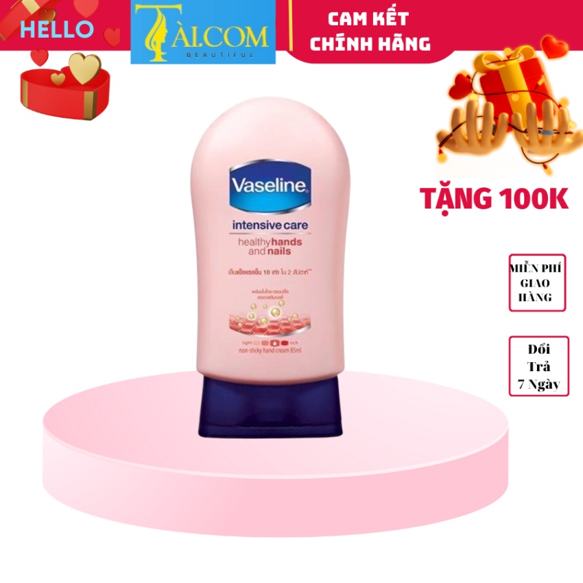 Kem dưỡng da tay và móng tay Vaseline Intensive Care 85g Thái Lan .