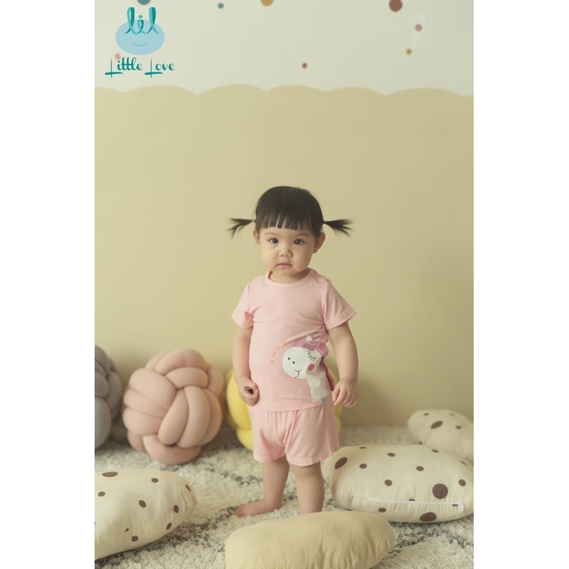 Bộ cộc tay tăm hình Little love