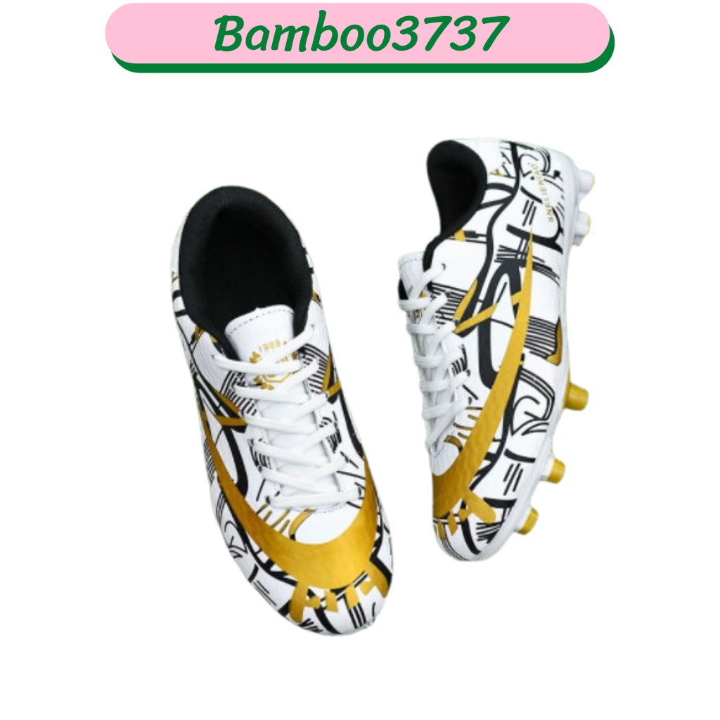 Giày Đá Bóng ur Ban 2k21 White And Yellow BB005