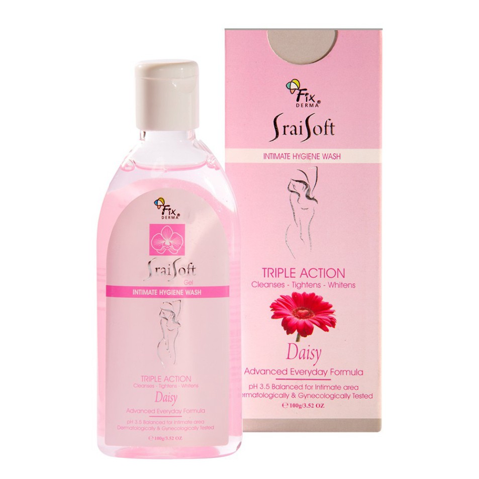 [CHÍNH HÃNG] Fixderma Gel Vệ Sinh Hương Hoa Cúc Srai Soft Gel – Daisy 100g