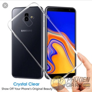 Ốp lưng dẻo cho Galaxy J6 Plus 2018 silicon trong suốt