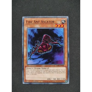 1 lá thẻ bài fire ant ascator - lds3-en046 - common