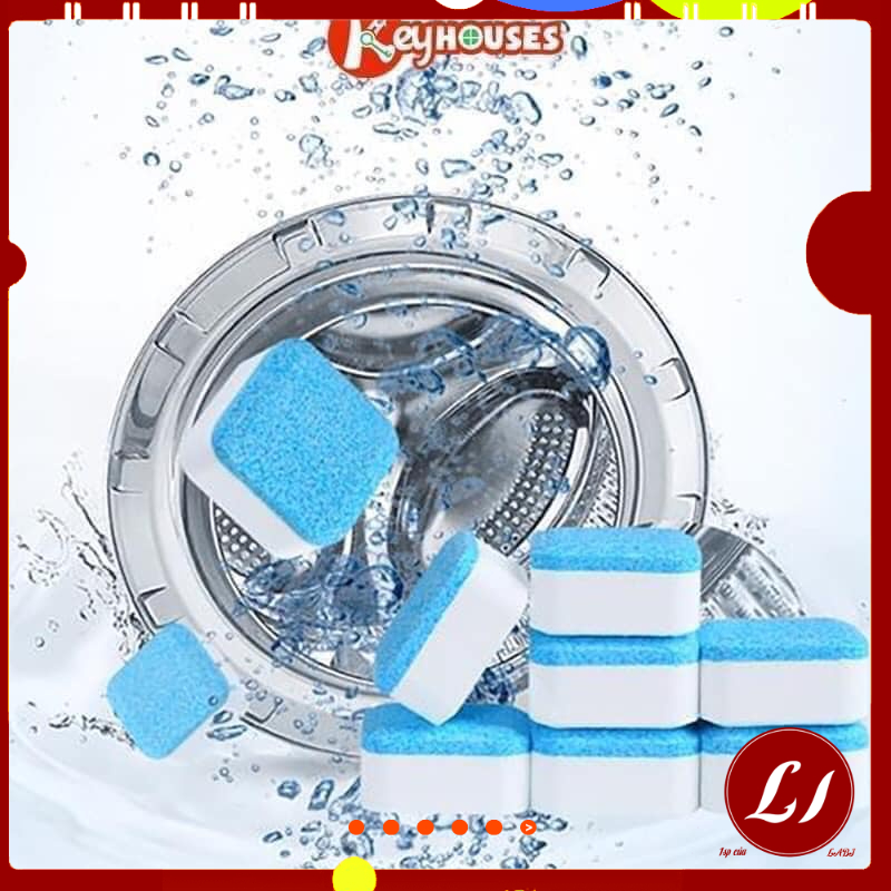 Hộp 12 Viên tẩy lồng máy giặt - Labi