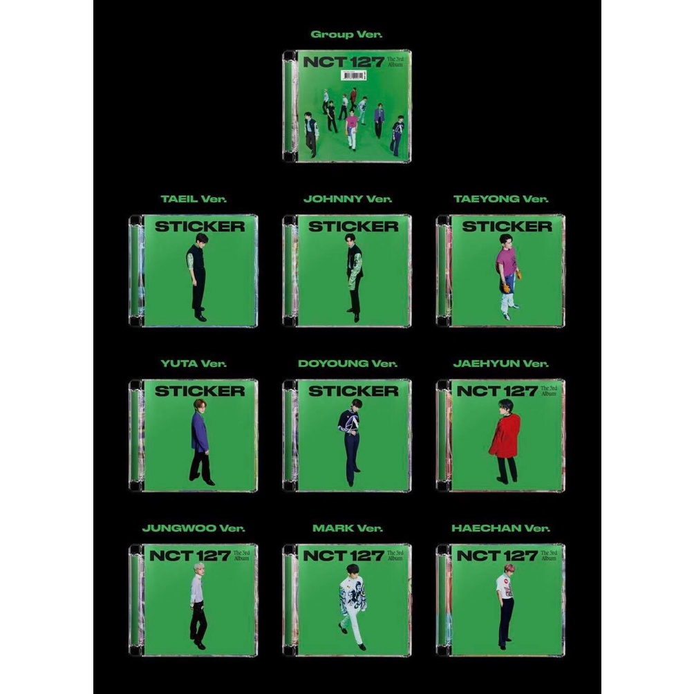 NCT127 ~ Sticker/ Hình dán