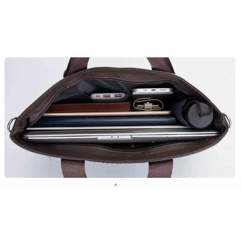 Túi đeo chéo nam Kanraroo (tặng kèm 4 món ví dài,Ví name card,giá đỡ điện thoại,thắt lưng ) đựng ipad, chống nước
