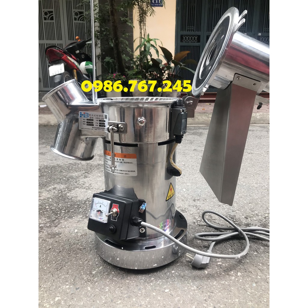 Máy nghiền thuốc bắc, nấm, linh chi, thảo mộc dạng mịn DF20