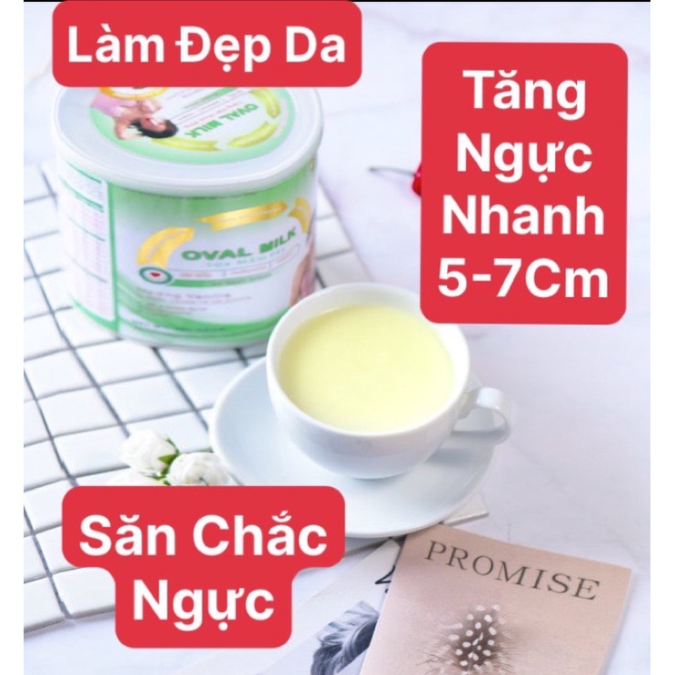 [TĂNG 5-7CM] NỞ NGỰC - TĂNG KÍCH THƯỚC VÒNG 1 - TĂNG VÒNG 1 OVAL MILK - TĂNG SIZE VÒNG 1 -KO VIÊN UỐNG NỞ NGỰC -VIÊN SỦI