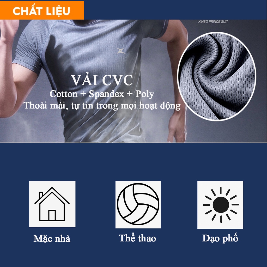 Bộ quần áo nam thể thao mùa hè chính hãng Bendu BAT0519RM cao cấp