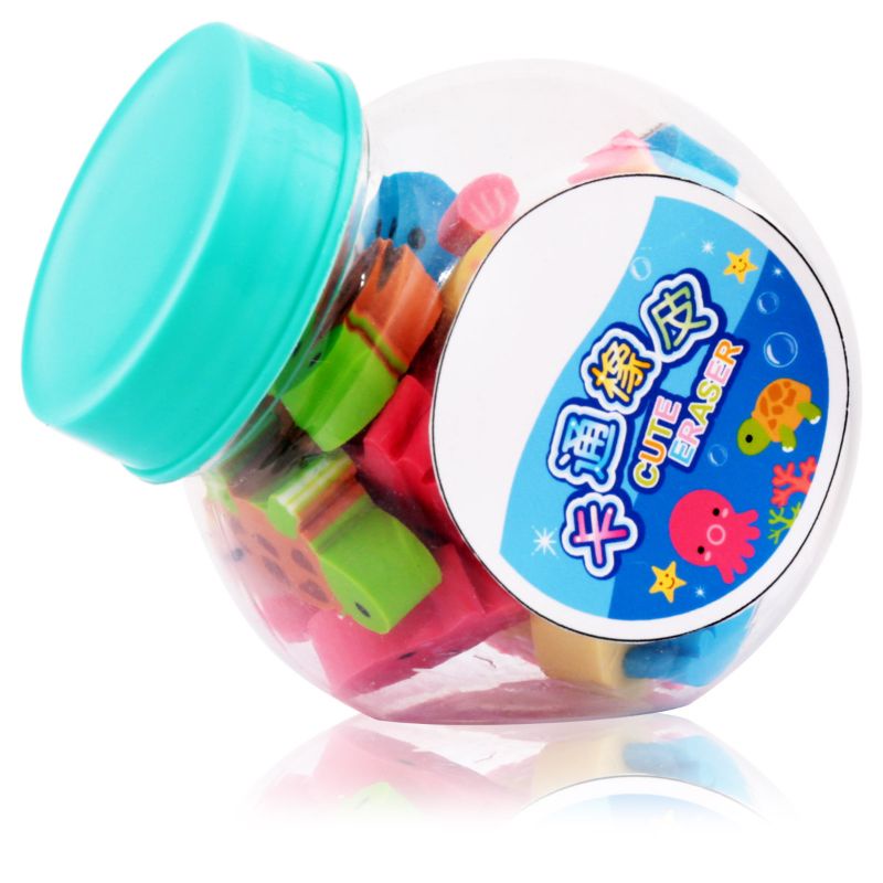 1 Gói Gôm Tẩy Hình Hoạt Hình 3D Dành Cho Trẻ Em